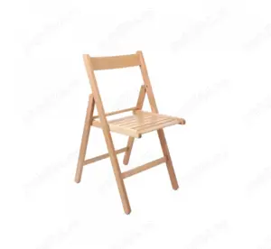 Scaun pliabil lemn natural