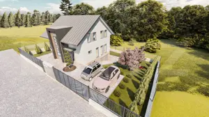 Casă Premium Individuală – Chinteni, 215 mp utili, teren 500 mp – semifinisată - imagine 2