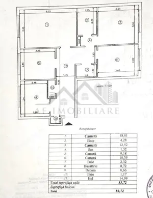 Apartament 4 camere Nicolina Lidl