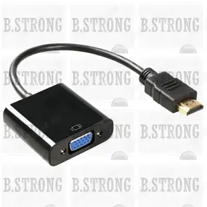 Adaptor convertor de la HDMI la VGA HDTV ideal pentru adapare monitor - imagine 2