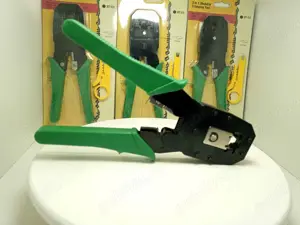 Cleste de serizare modular 3 in 1 RJ45 RJ11 Cat5e si Cat6 LAN retea