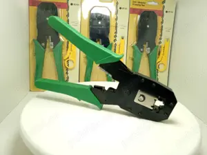 Cleste de serizare modular 3 in 1 RJ45 RJ11 Cat5e si Cat6 LAN retea - imagine 2