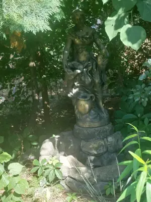 Statui si fantani vintage din compozit marmora si granit - imagine 2