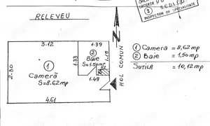 11.500 Euro Garsonieră de vânzare   Micro 19, etaj 2 4  - imagine 4