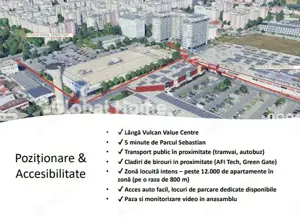 Spatiu Com 163 MP - Vitrina 12ML - 2 Parcari | Vulcan Residence - Progresului - imagine 11