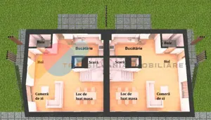 Unitate Duplex, 120 Mp Utili, Cu 2 Garaje, Pompa de caldura si panouri solare - imagine 6