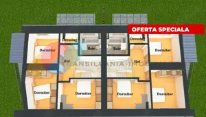 Unitate Duplex, 120 Mp Utili, Cu 2 Garaje, Pompa de caldura si panouri solare - imagine 5