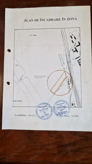 Vand teren intravilan, curti-constructii, drumul Cetului, in spate la Auchan, Bradu - imagine 5