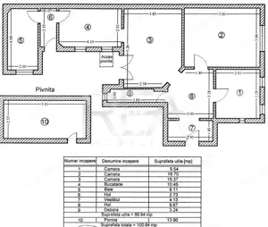 3 camere  curte proprie parcare și pivniță Grozăvești - imagine 8