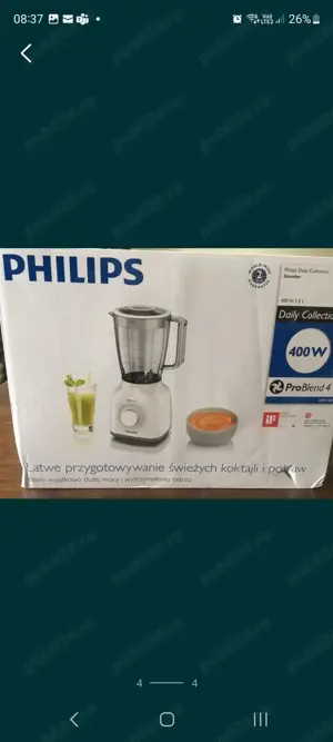 blender Phillips Daily Collection 400W - imagine 4