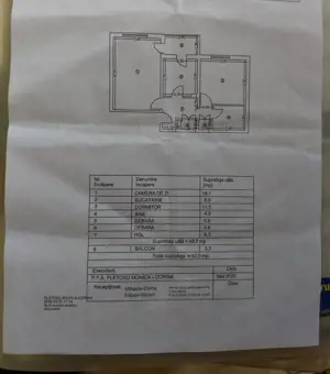 SPITALULUI- 2 CAMERE DECOMANDAT ,SUPRAFATA 54 mp - imagine 8