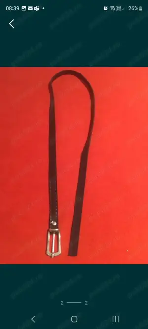 curea neagra subtire - imagine 2