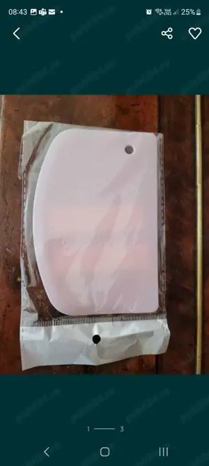 racleta din plastic pentru aluat