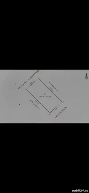 Teren intravilan Ovidiu, 450mp