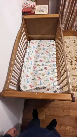 Patuț copii lemn solid Woodies 