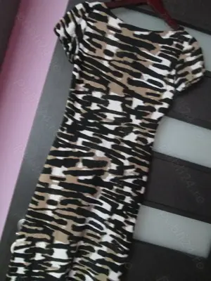 rochie eleganta  animal print S - imagine 5