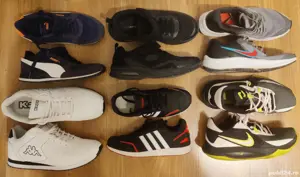 Nike, Adidas, Kappa, Skechers, Puma