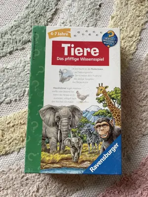 Joc Ravensburger Tiere - Joc inteligent despre animale