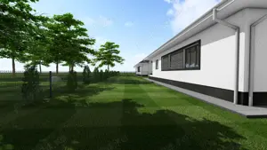 Tautii Magheraus (zona str. 4) - PROIECT NOU - case pe parter, s.c.=150 mp, teren 500 mp - imagine 7