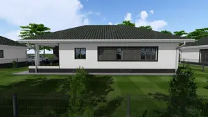 Tautii Magheraus (zona str. 4) - PROIECT NOU - case pe parter, s.c.=150 mp, teren 500 mp - imagine 8