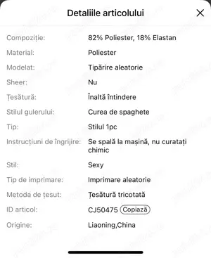 Vând costum de baie  - imagine 3