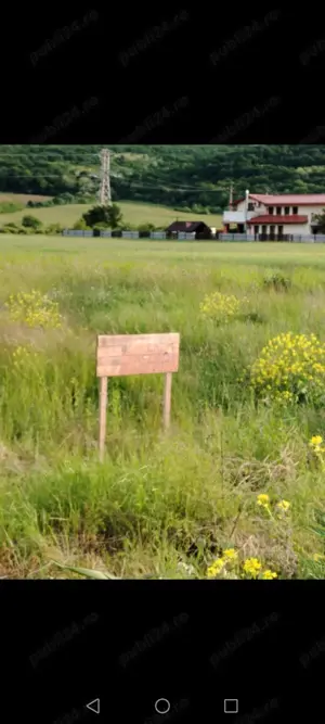 Vând teren in Gilău pe șes 