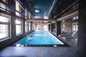 Cabană (8 dormitoare și piscină interioară) de vânzare în Bozânta Mare