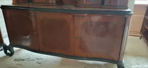 Vitrina rustica lemn masiv - imagine 4