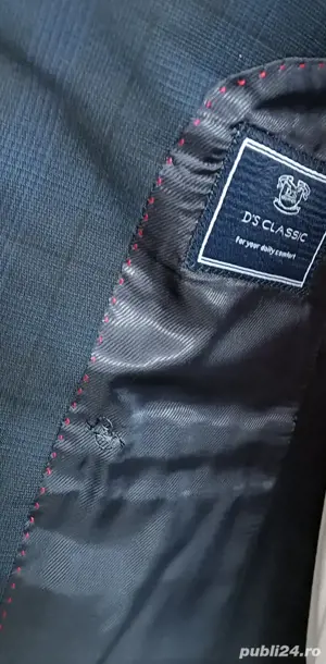 Costum bărbați mărimea 46 S - imagine 2