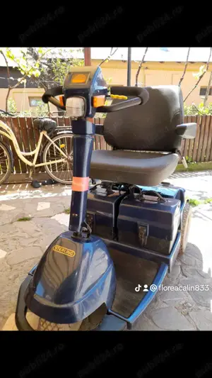 Scuter electric prntru persoane cu handicap sau pentru persoane care au probleme locomotorie l - imagine 2