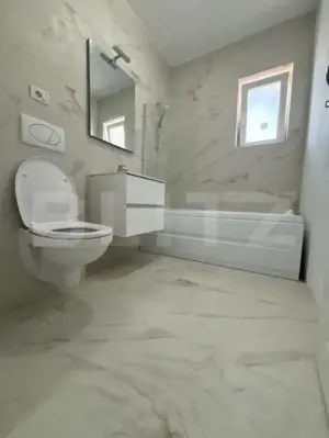 Apartament cu 2 camere, complet decomandat, terasa mare, zona asfaltata Giroc. - imagine 4