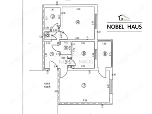 Apartament 2 camere, et 1, decomandat, Barlad, zona Confectii - imagine 7