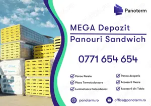 Panou Sandwich Perete RAL 9002