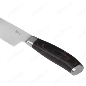 Cutitul bucatarului cu lama din otel inoxidabil cu lama de 19.5 cm - imagine 3