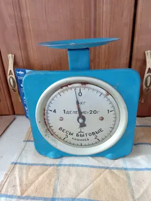 Cântar vintage 1-5 kg. Urss