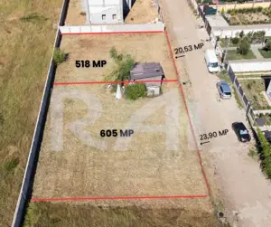 Teren UNICAT-Cartier de lux NUMAI 130 €/mp | Zona Calea Bucuresti! - imagine 2