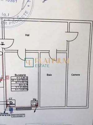 P4511 Apartament cu 1 cameră, zona Torontalului - imagine 8