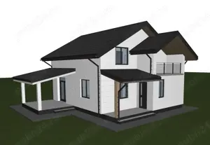 Casa P+M, 115 mp, Miroslava, 1 km de Family Market  - imagine 2