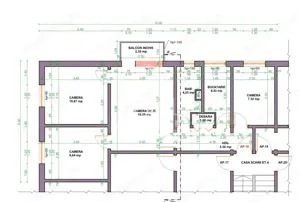 Apartament 4 camere plus boxa ,centrala proprie,zona Take Ionescu - imagine 3