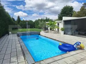 Vila de lux, mobilata, utilata, teren superb 1150 mp, piscina!