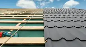 Acoperis reparat si bine facut 