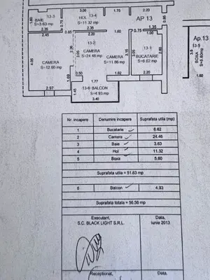 Apartament 2 camere,  confort 1, zona Mures-Lidia - imagine 4