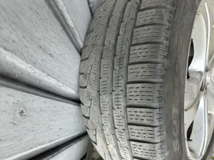 Jante Mercedes Benz și anvelope Pirelli Sottozero 225/55 R17 - imagine 5