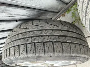 Jante Mercedes Benz și anvelope Pirelli Sottozero 225/55 R17 - imagine 3