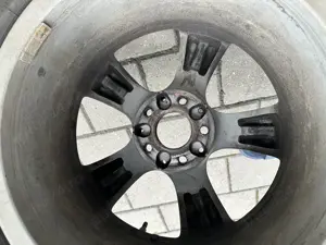 Jante Mercedes Benz și anvelope Pirelli Sottozero 225/55 R17 - imagine 2