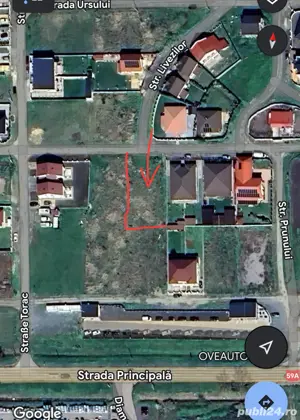 Vand teren Sacalaz, 751 mp, str. Zborului  - imagine 3