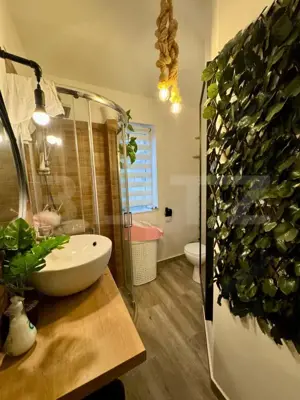 Apartament 3 camere, 64,3 mp + balcon, 2 băi | Mobilat modern – zona Vivo - imagine 14