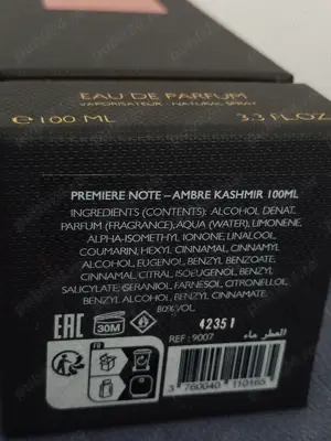 Parfum de nisa Premiere Note Ambre Kashmir - imagine 5