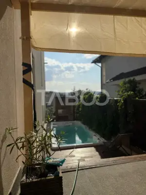 Apartament in vila 3 camere decomandate 2 bai si piscina exterioara  - imagine 8