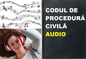Codul de Procedură Civilă audio  Mp3